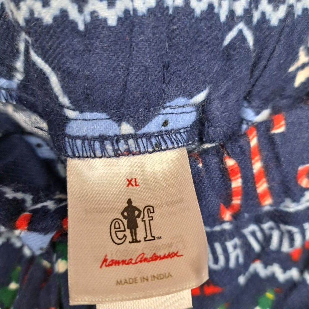 Hanna Andersson Buddy The Elf Pajama Pants XL - Picture 3 of 8